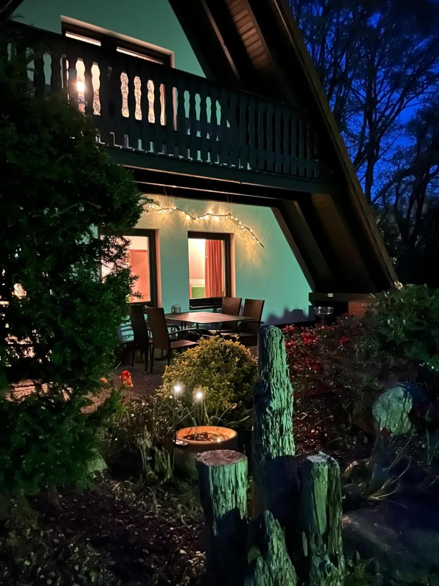 Finnhaeuser Am Vogelpark - Haus Hanni Marlow Eksteriør billede